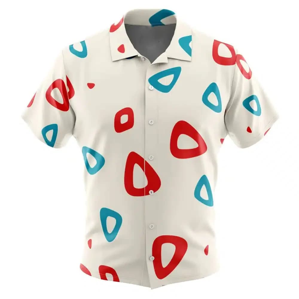 Summer New Style Fashionable Men's 3D Pattern Clothing - Casual Short-Sleeved Anime Loose Shirt - Aloha Short-Sleeved Top