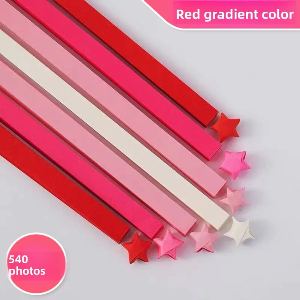 Bottiglia dei Desideri Fai-da-Te con Luci a Corda Brillanti, Bottiglia di Vetro con Stelle Origami e Strisce di Carta Decorative Arcobaleno