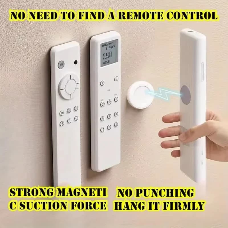 Gancio Magnetico Potente, Portachiavi da Parete Anti-Smarrimento, Ganci per Telecomandi da Giardino, Organizzatore per Casa e Decorazione