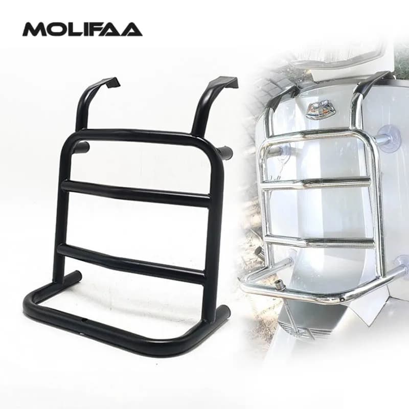 for Lambretta G350 Motorcycle Steel Luggage Front Rack Bracket Mount Holder Shelf Accessories
