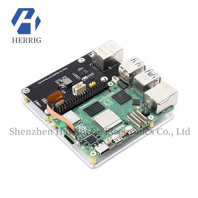 Scheda adattatore porta Raspberry Pi 5 PCIe a Gigabit Ethernet RTL8111H Scheda di espansione interfaccia Ethernet RJ45