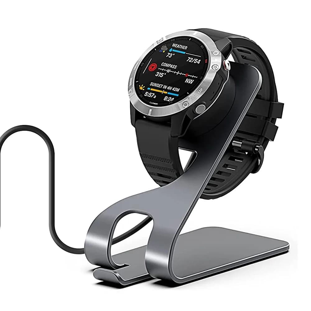 Stazione di ricarica in metallo per Garmin Fenix 8pro 5 6 7 7X Dock di ricarica per Garmin Instinct/Approach S60/Venu 2 2S /forrunner 245