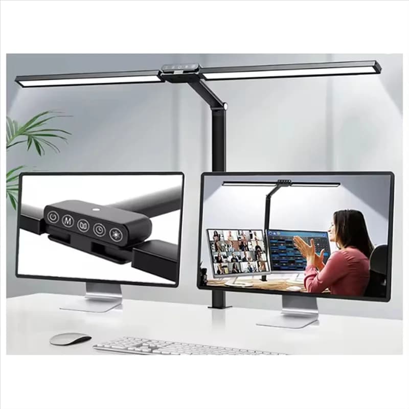 【Favorito!】 Lampada da tavolo per architetto con oscuramento automatico Lampada da scrivania a LED Lampada da scrivania per protezione degli occhi da ufficio Spina americana