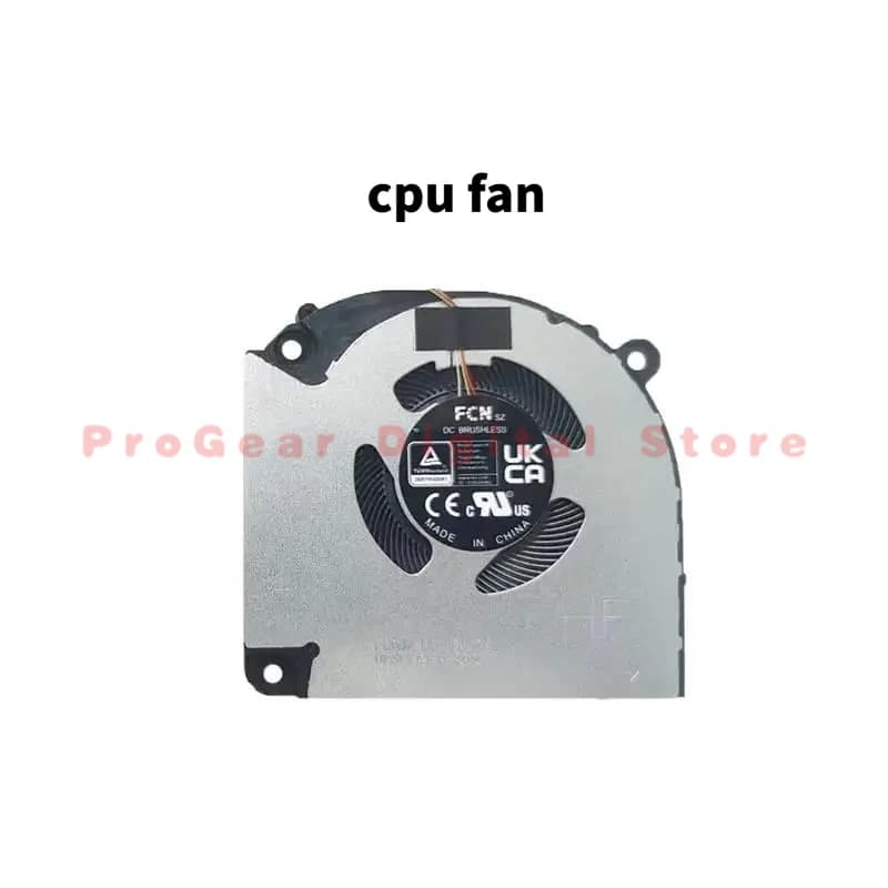 Nuova ventola di raffreddamento originale per CPU e GPU per laptop Acer Nitro AN515-58 AN517-55 N23J8 SH15-51