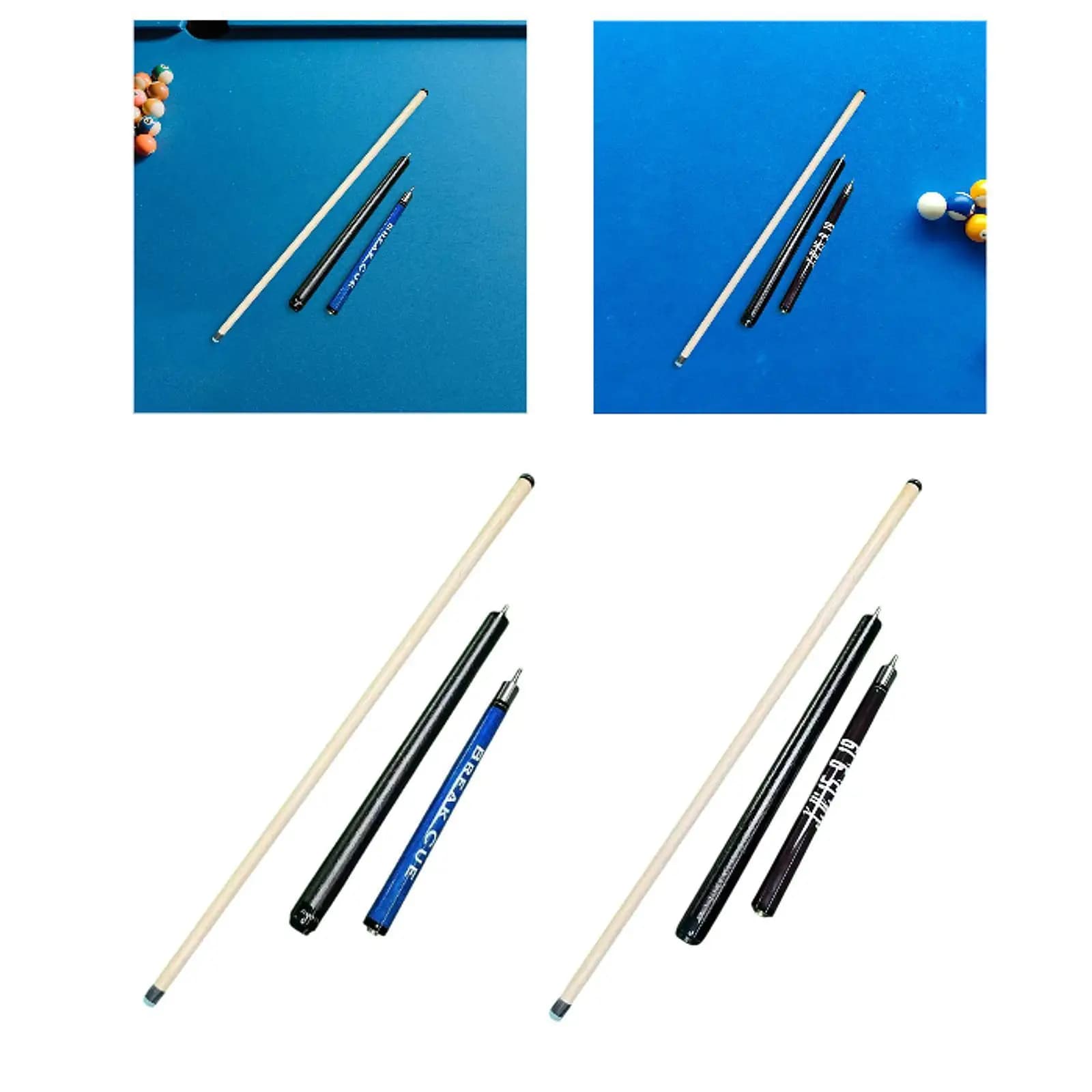 Pool Cue Hardwood Break Jump Cue for Traveling Beginners Billiard Players