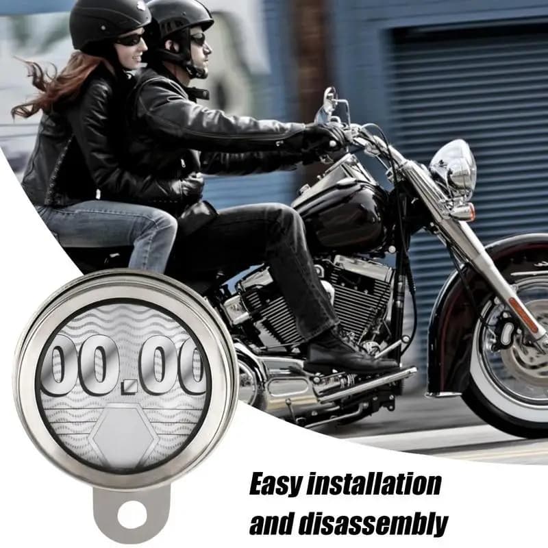 Porta etichette per porta carte di permesso per disco fiscale per moto Disco fiscale multifunzionale antiruggine per scooter, moto, ciclismo