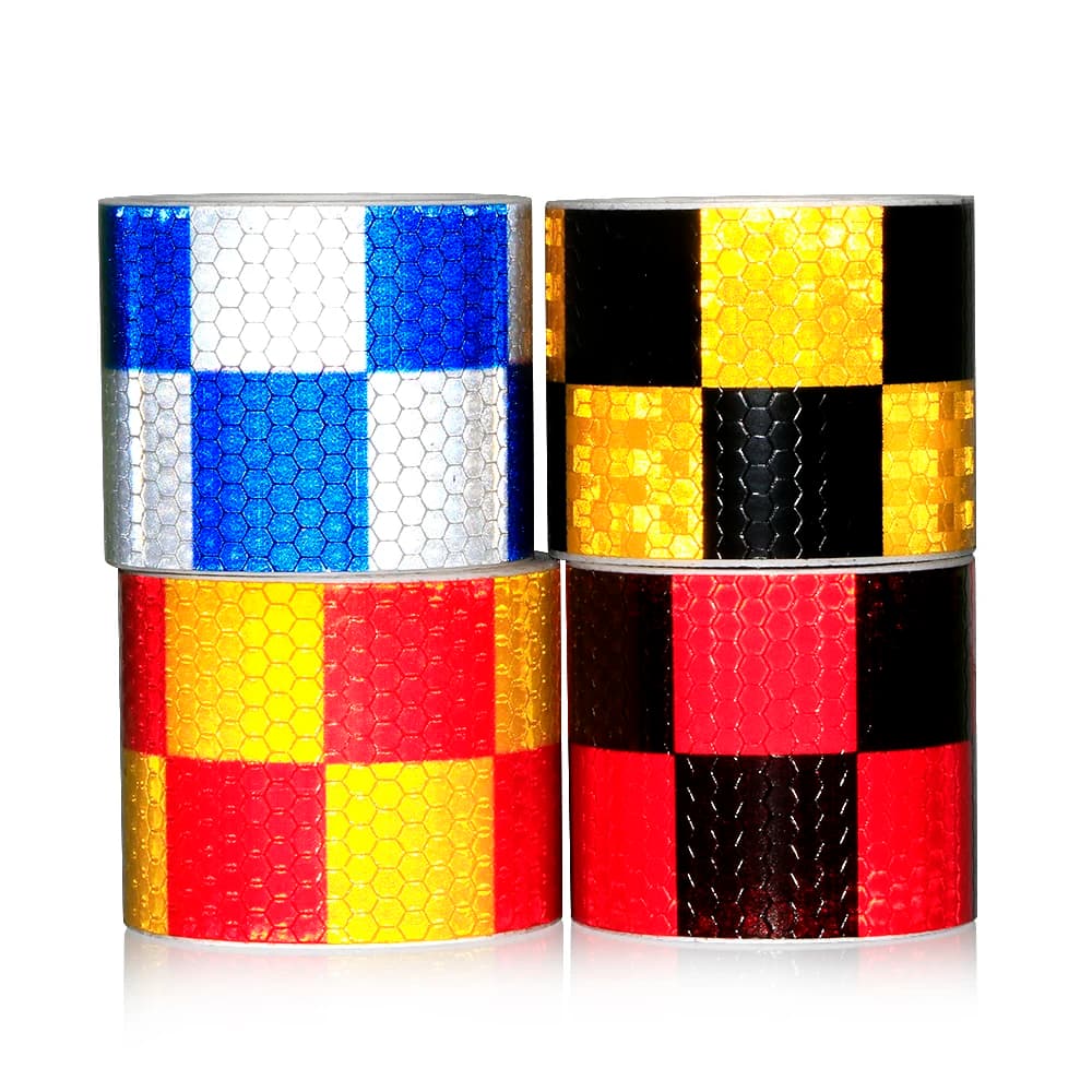 5x500cm Auto Warning Tapes Reflective Safety Mark Vehicle Motorcycle Truck Cycling Signs Conspicuity Stickers Car Accessories