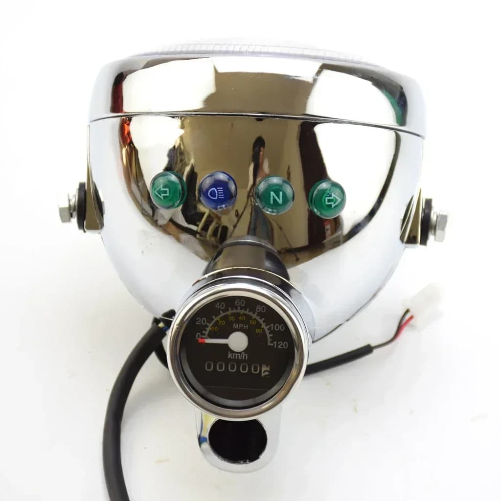 Speedmotor Headlight Speedometer Includes Iight Indicator for Honda Monkey Z50R Z50J Skyteam Z50 Spare parts