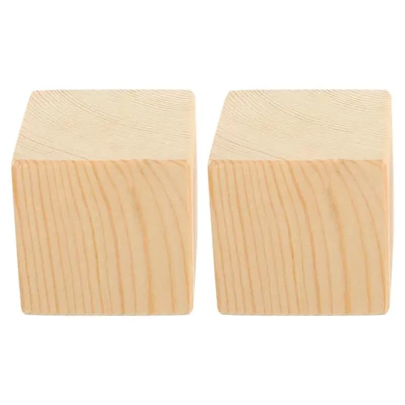 2 pezzi sollevatori per letto resistenti poggiapiedi mobili booster blocchi alzatine per scrivania alzata per gambe tavolo in legno massello letto telaio resistente