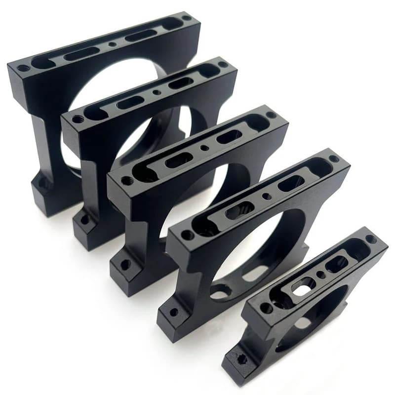 2 pcs 30mm 40mm 45mm 50mm pipe clamp for plant protection Drone arm central tube Clip hole distance 44/58/64/68mm metal fixing