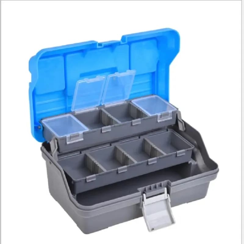Multifunctional Waterproof Tackle Box Portable Storage Box for Daily Fishing Tools