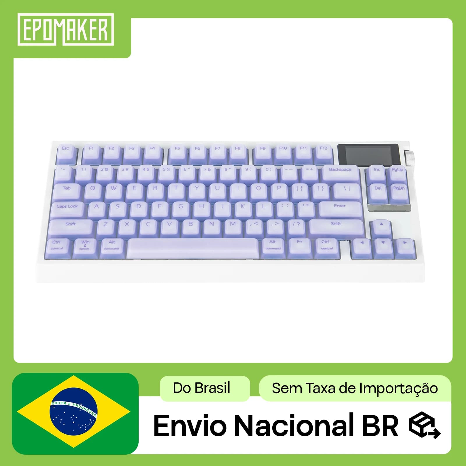 EPOMAKER G84 PRO 80% QWERTY ANSI US Layout Hot-Swap Tri-Mode Ergonomic Mechanical Gaming Keyboard for Gaming/Mac/WIN