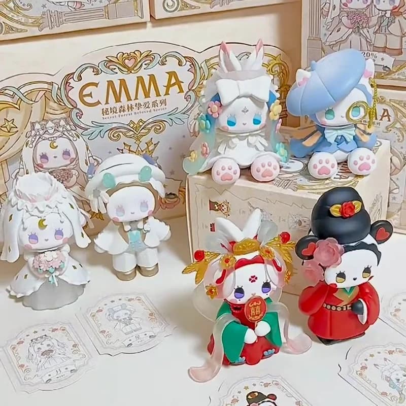 Emma Blind Box - Serie Secret Forest Beloved - Bambola a Sorpresa - Action Figure - Regalo di San Valentino e Matrimonio