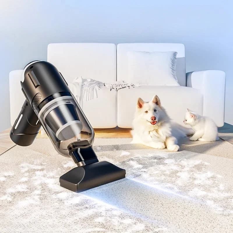 Wireless Vacuum Cleaner Small Pet Hair Suction Handheld Bed