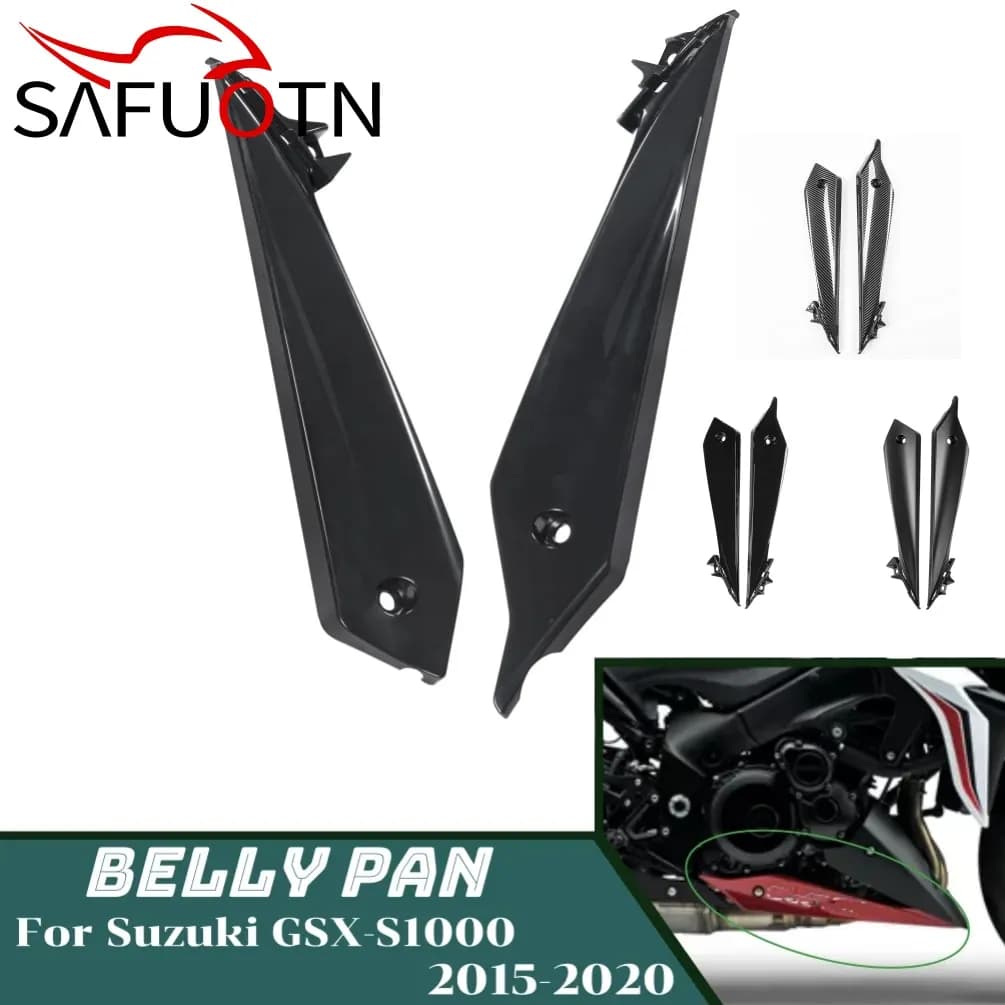 GSXS1000 carena inferiore del ventre per Suzuki GSX-S1000 GSXS 1000 2015-2020 2019 2018 2017 accessori per iniezione ABS moto