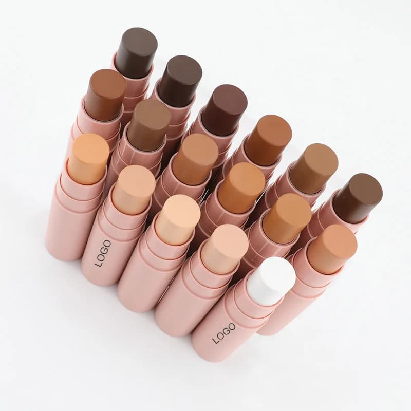 Contour Stick con pennello Contour Pen Waterproof Matte Finish Highlighters Shadow Contouring Pencil Cosmetics Print Logo Bulk