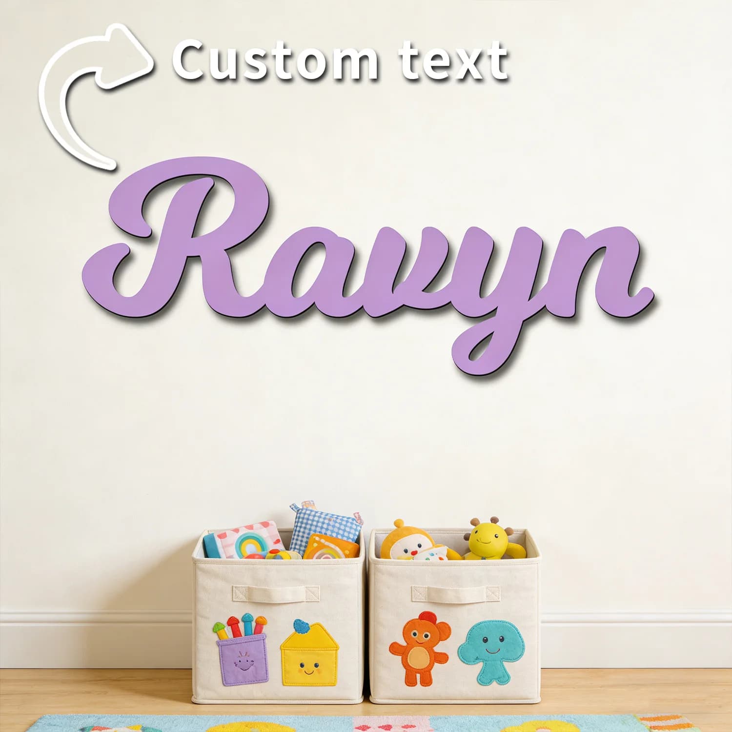 1 targa in legno con nome e cognome, contenuto personalizzabile, decorazioni per cameretta, compleanno, matrimonio