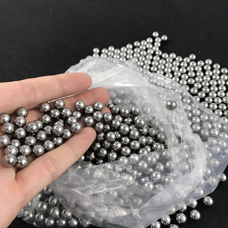 100pcs 4.5/5/6/7/8/9/10/11mm Steel Balls High-carbon Steel Balls Slingshot Hunting Solid Smooth Bead Bearing Precision Balls