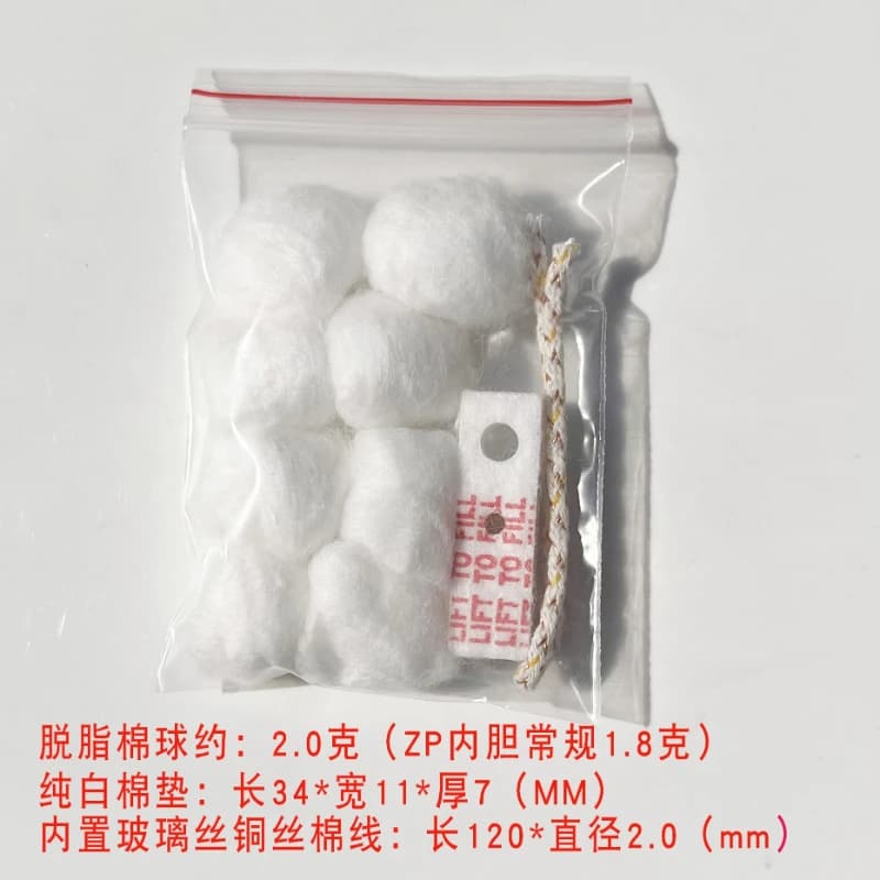 Flint Stone Cotton Wick Replacement Suit Flint Thread Starter Dispenser for Smoking Oil Lighters Cigarette Accessorie