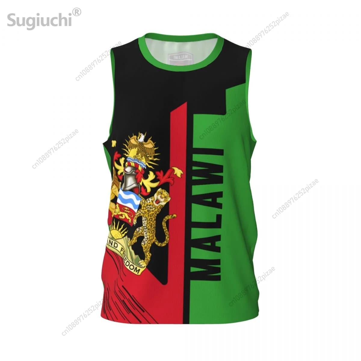 Magliette sportive con nome e numero personalizzati, bandiera del Malawi in 3D, abbigliamento da uomo traspirante per basket, corsa, fitness.
