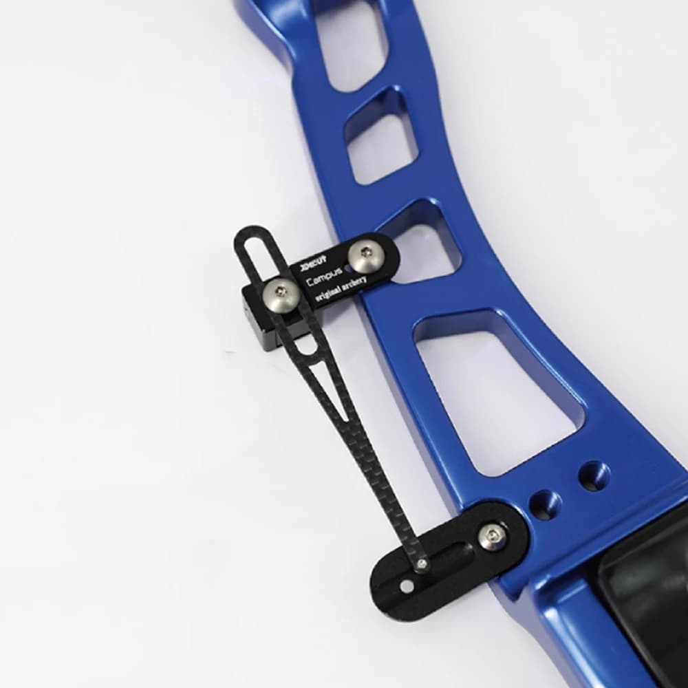 Decut Tiro con l'arco Arco Clicker Alluminio + Carbonio Freccia Clicker Foglio di segnale per Archi ricurvi mano destra Accessori per tiro al bersaglio