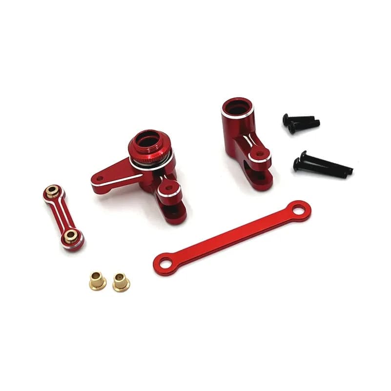 MJX 10208 Gruppo sterzo in metallo Gruppo sterzo 1/10 RC Accessori per parti di aggiornamento per auto
