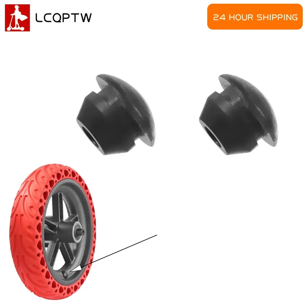 For Xiaomi M365 Pro 1S Mi3 Rubber Tire Dust Proof Plug for Ninebot Max G30 G30D G30LP Electric Scooter Wheel Hub Plug Spare Part