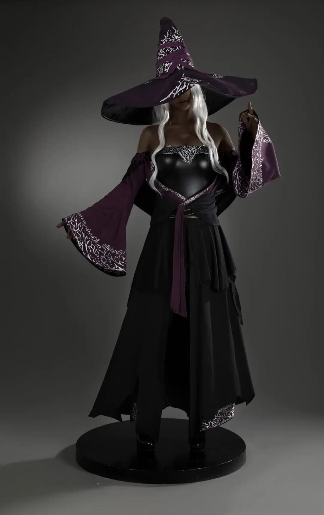 Recluse Gioco Elden Cosplay Nightreign Anello Costume Cappello gonna cintura set di accessori Halloween donna uomo fantasy 2025 Nuovo uniforme