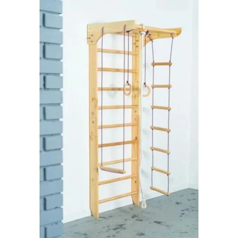 Children's Playground, Traction Bar, Climbing Wall, Wood Gym