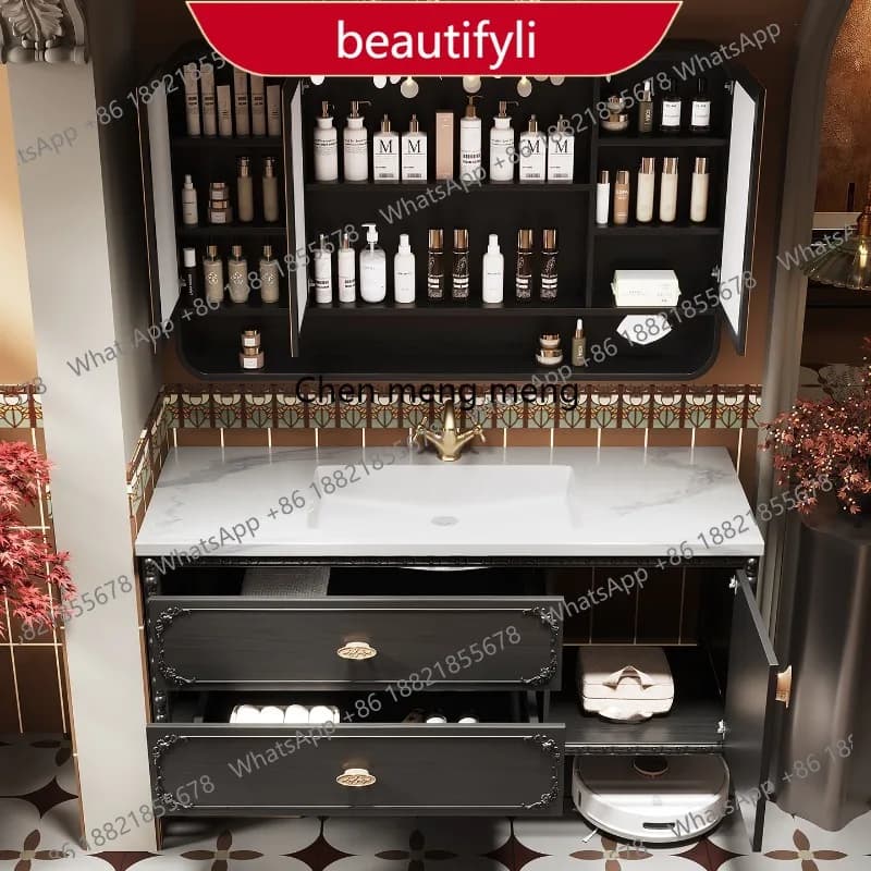 Accessori a13: Armadietto da Bagno con Specchio, Comodini Disinfettanti, Gavette Salvaspazio, Gadget, Credenze, Mobili da Salone