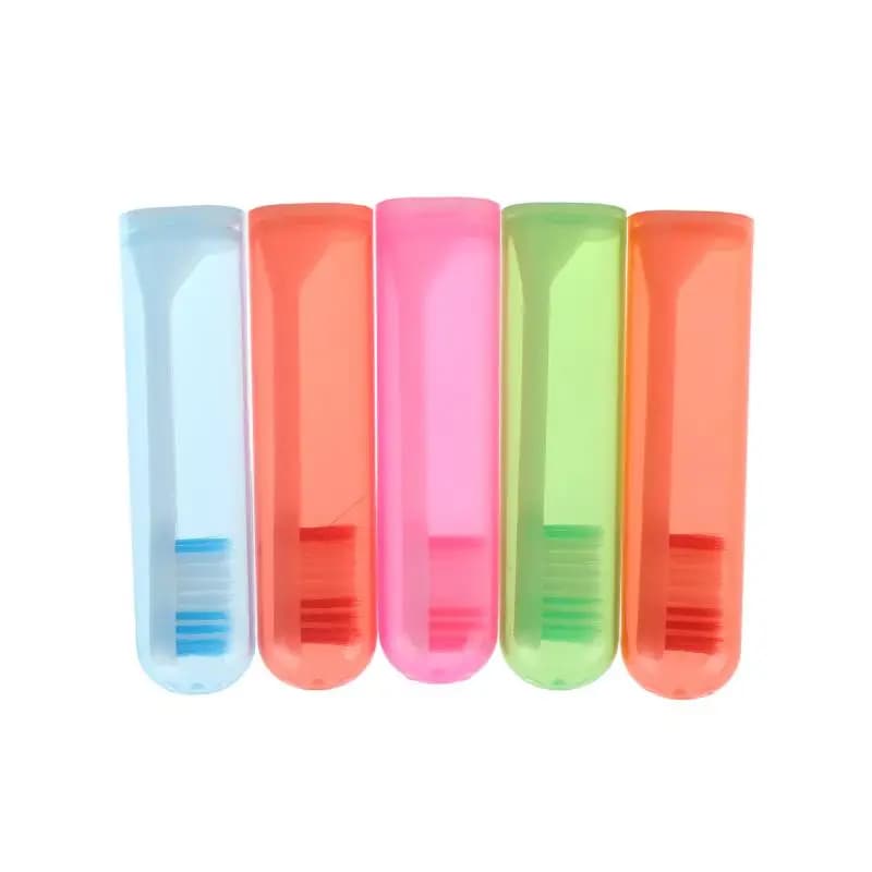 Set da 2/3/5 Pezzi di Spazzolini da Denti Pieghevoli Portatili per Viaggio, Campeggio e Pulizia Orale