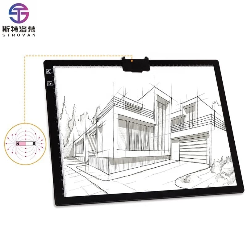 A2 A3 A4 Led Tracing Light Box Tavolo da disegno Batteria Tavoletta da disegno A3 Led Light Pad