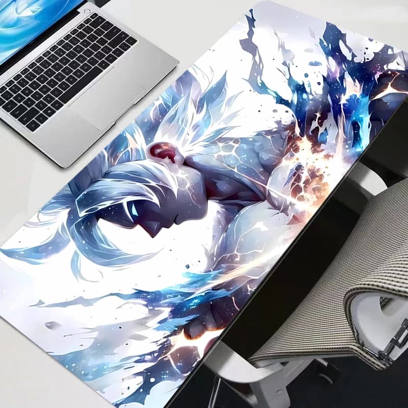XXL Mouse Pad Dragon Ball Anime Durable New Gamer Computer Mousepad Gaming Accessories Tablet Varmilo Keyboard Mausepad