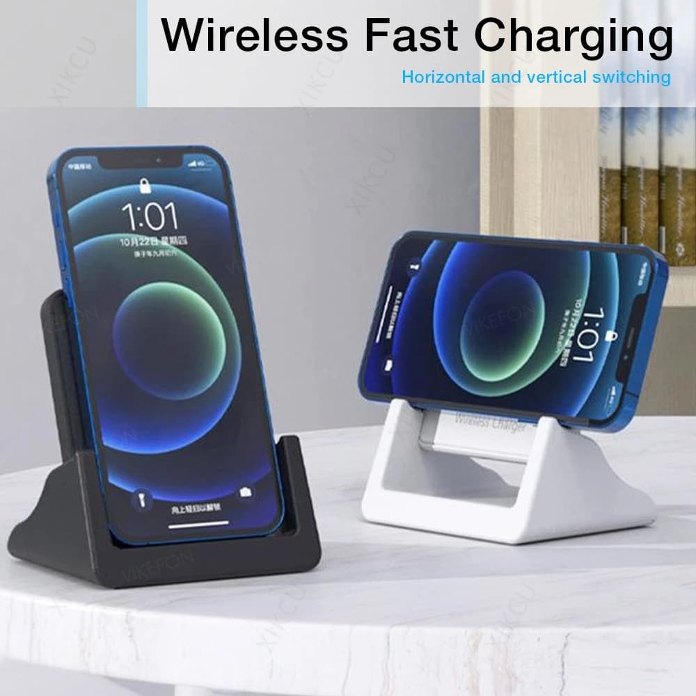 Table Removable Phone Support Pad Charger Holder for iPhone 16 15 14 13 12 Samsung Xiaomi Wireless Charger Dock Fast