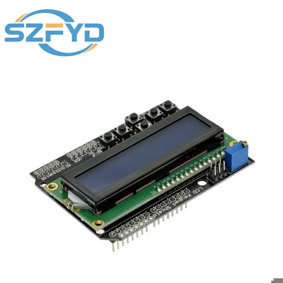LCD1602Expansion card input/exit characters LCD keyboard LCD screen LCD display module for Arduino raspberry PI