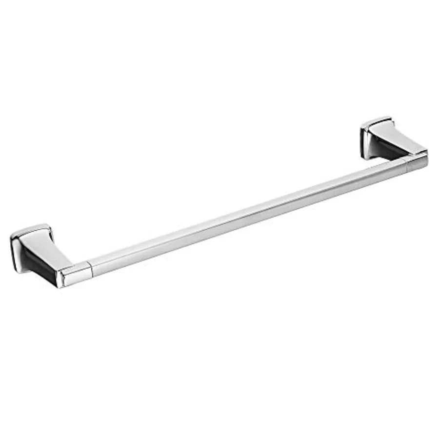 7353024.002 Townsend Portasciugamani da 24 pollici in Cromo Lucido, Soluzione Salvaspazio per Bagno con Finitura Antiruggine e Design Elegante