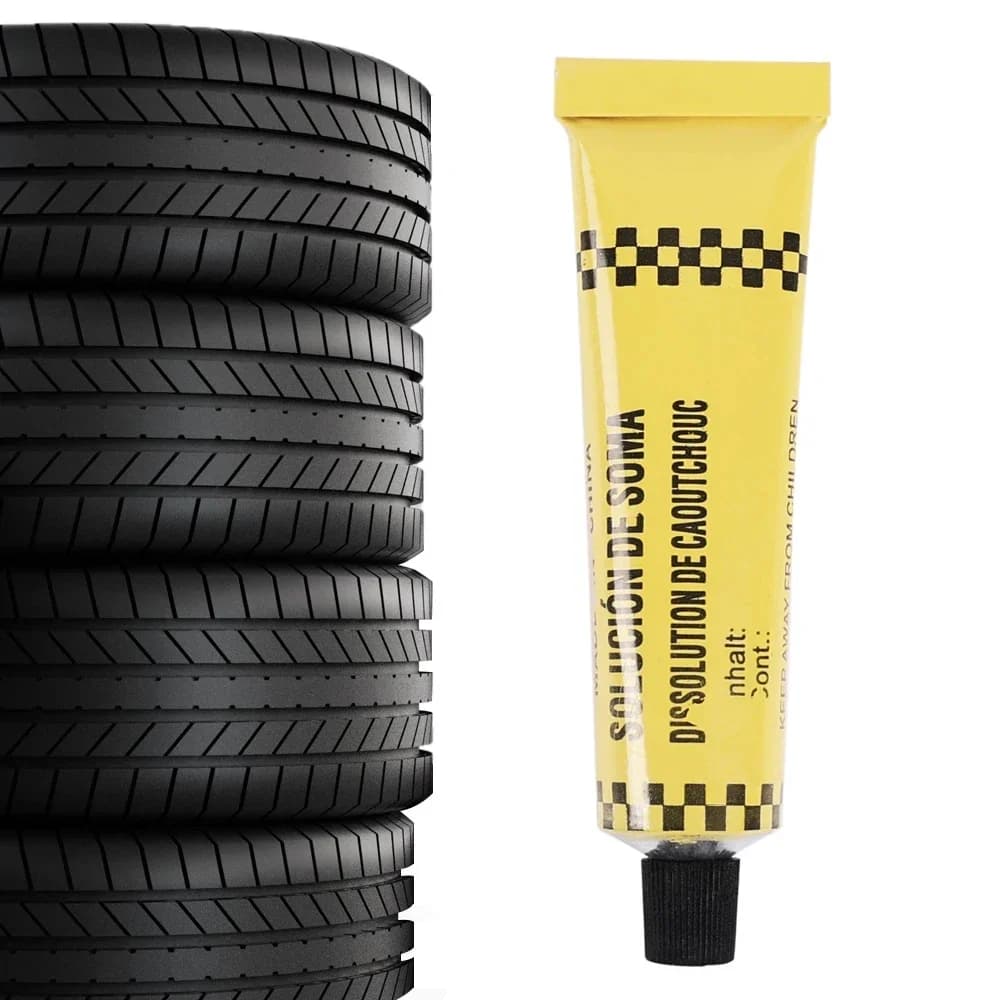 Strumento per colla per riparazione ruote Strumento per riparazione foratura camera d'aria per pneumatici da 6 ml per moto, accessori per auto per riparazione pneumatici per auto da bicicletta