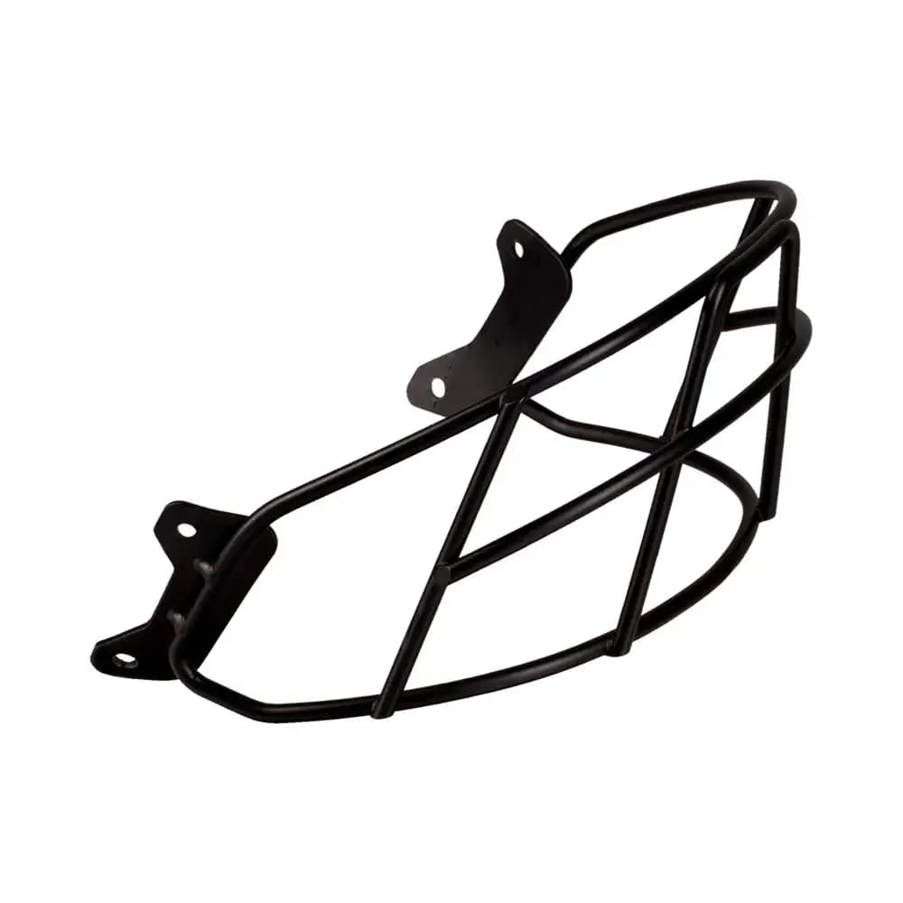 Maschera per casco da baseball B6, nera, per adulti