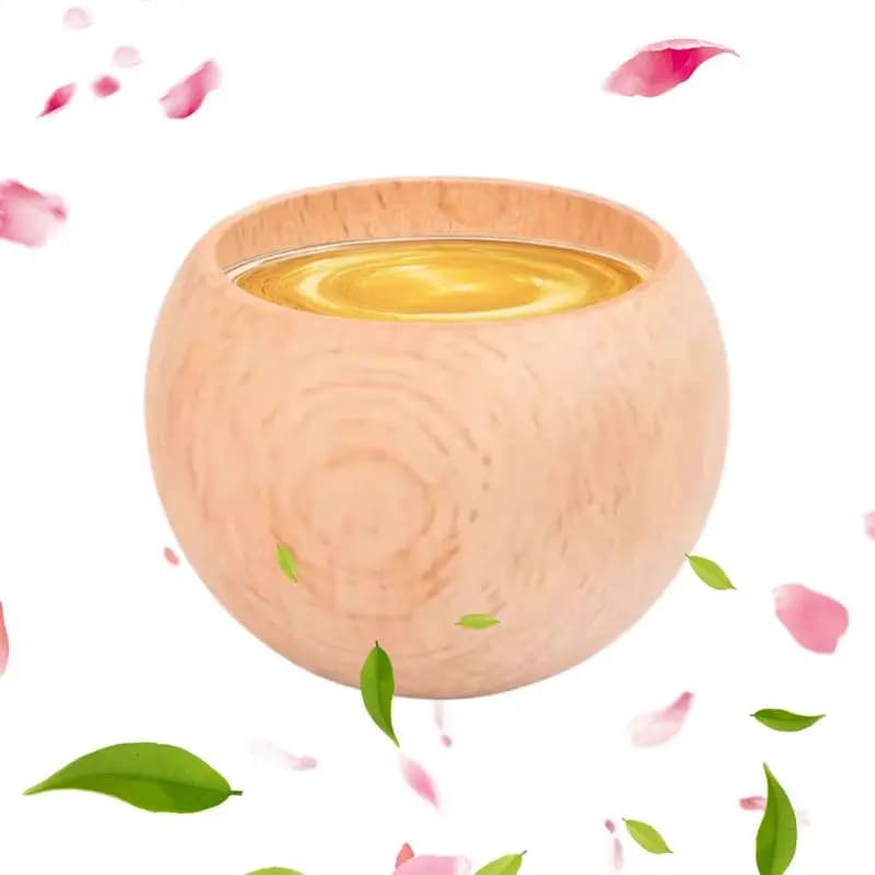 Bicchiere per diffusore di olio in legno Diffusori di olio in legno per auto Piccolo deodorante per ambienti a lunga durata Aromaterapia Decorazione domestica portatile