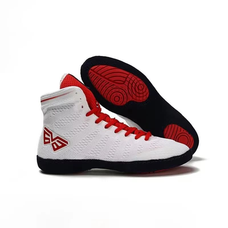 Scarpe da wrestling professionali Scarpe sportive da interno antiscivolo per uomo Nuove scarpe da boxe di marca di lusso Scarpe da combattimento resistenti all'usura