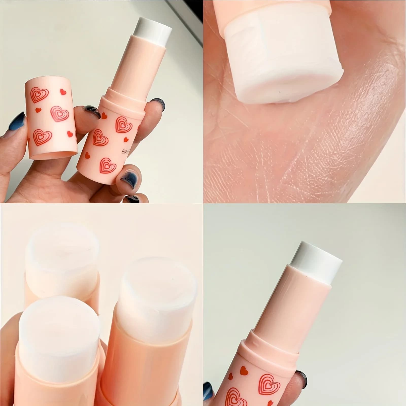Crema per pori invisibili Idratante viso opaco Prime Cosmetico Primer per pori invisibili Stick Liscio Illumina il controllo dell'olio della pelle del viso