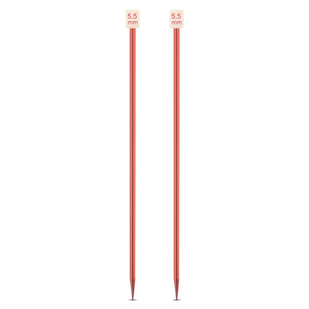 Aghi per maglieria a colori casuali Ago per tessitura portatile in alluminio 2,0 mm