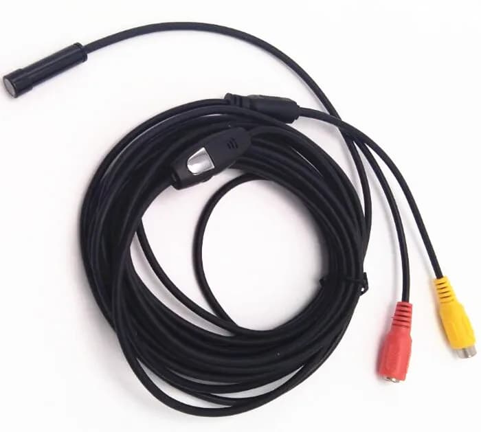 Microscopio digitale TVL per ispezione video periscopio CMOS impermeabile IP66 con telecamera per endoscopio AV da 5,5 mm