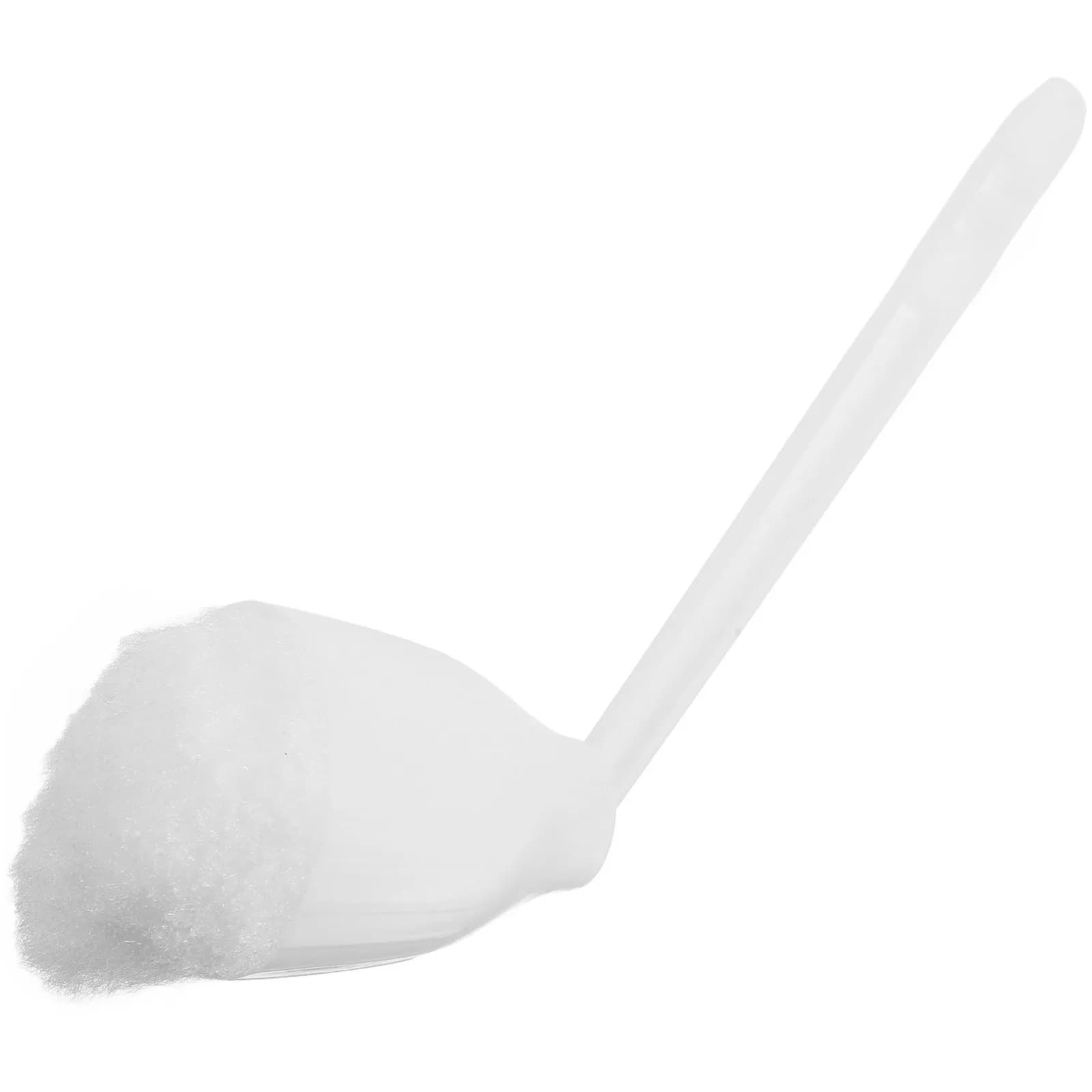 Spazzola per WC con Manico Lungo, Testina Morbida Elastica, Funzione di Spremitura dell'Acqua, Strumento per la Pulizia del WC, Accessorio per Bagno e Hotel