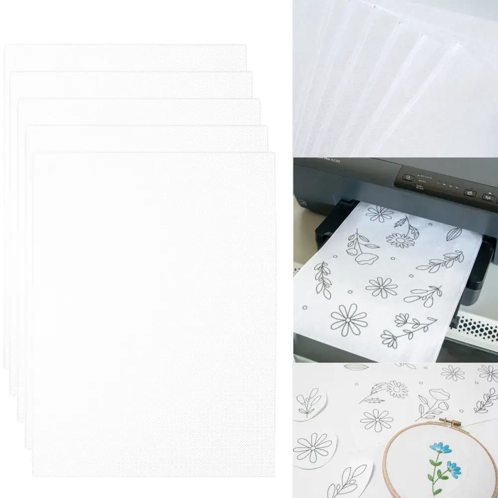 Ricamo fai-da-te punto croce panno solubile in acqua carta lavagata ad acqua punto griglia disegno linea di eliminazione dell'acqua strumenti per ricamo
