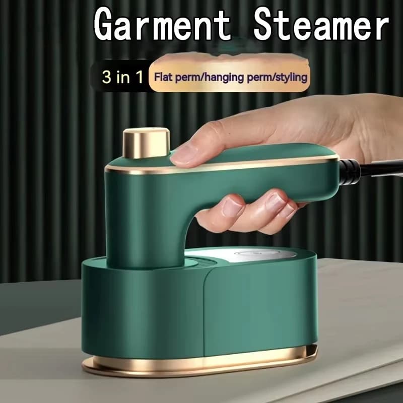 180 ° Piroscafo per indumenti pieghevole Mini strumento da stiro da viaggio per ferro da stiro portatile a doppio vapore 3 in 1 per vestiti facile da riporre