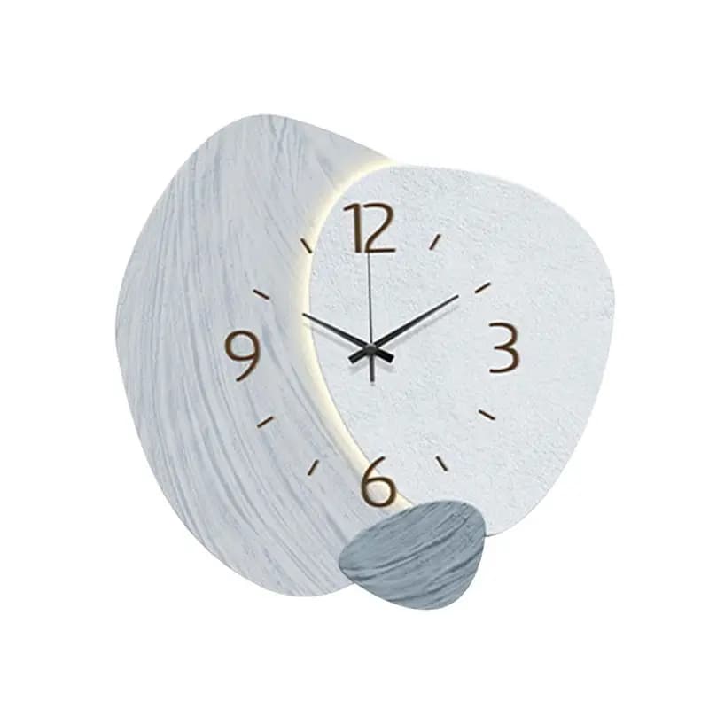 Orologio da Parete AT84-Nordic, Decorazione per la Casa, Silenzioso, Design Semplice, Orologio Decorativo