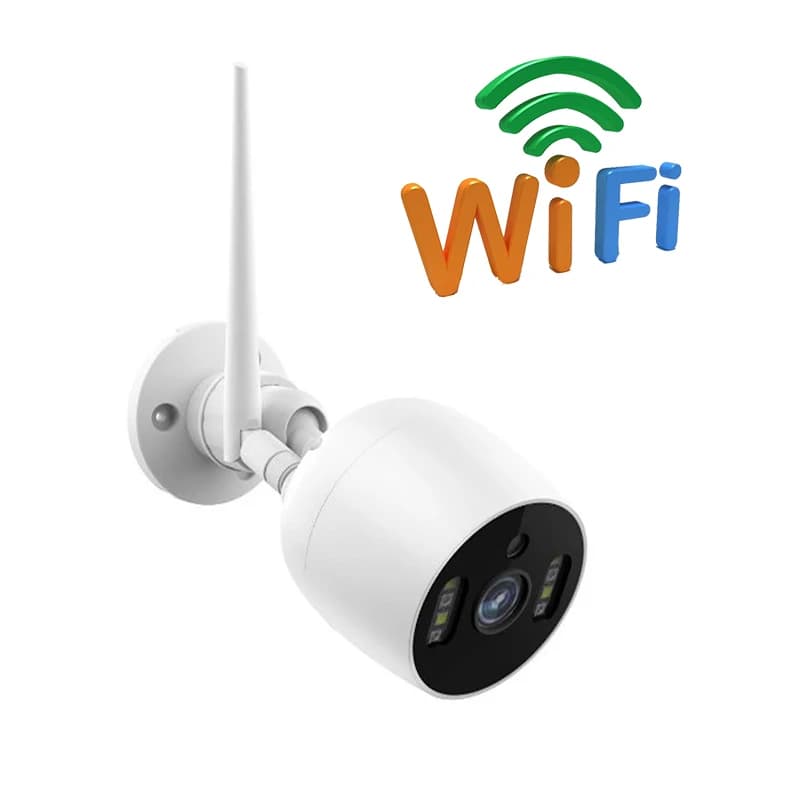 Telecamere HD 1080P a colori Audio bidirezionale Telecamera Wifi impermeabile wireless Visione notturna Sensore di movimento Mini telecamera di sicurezza