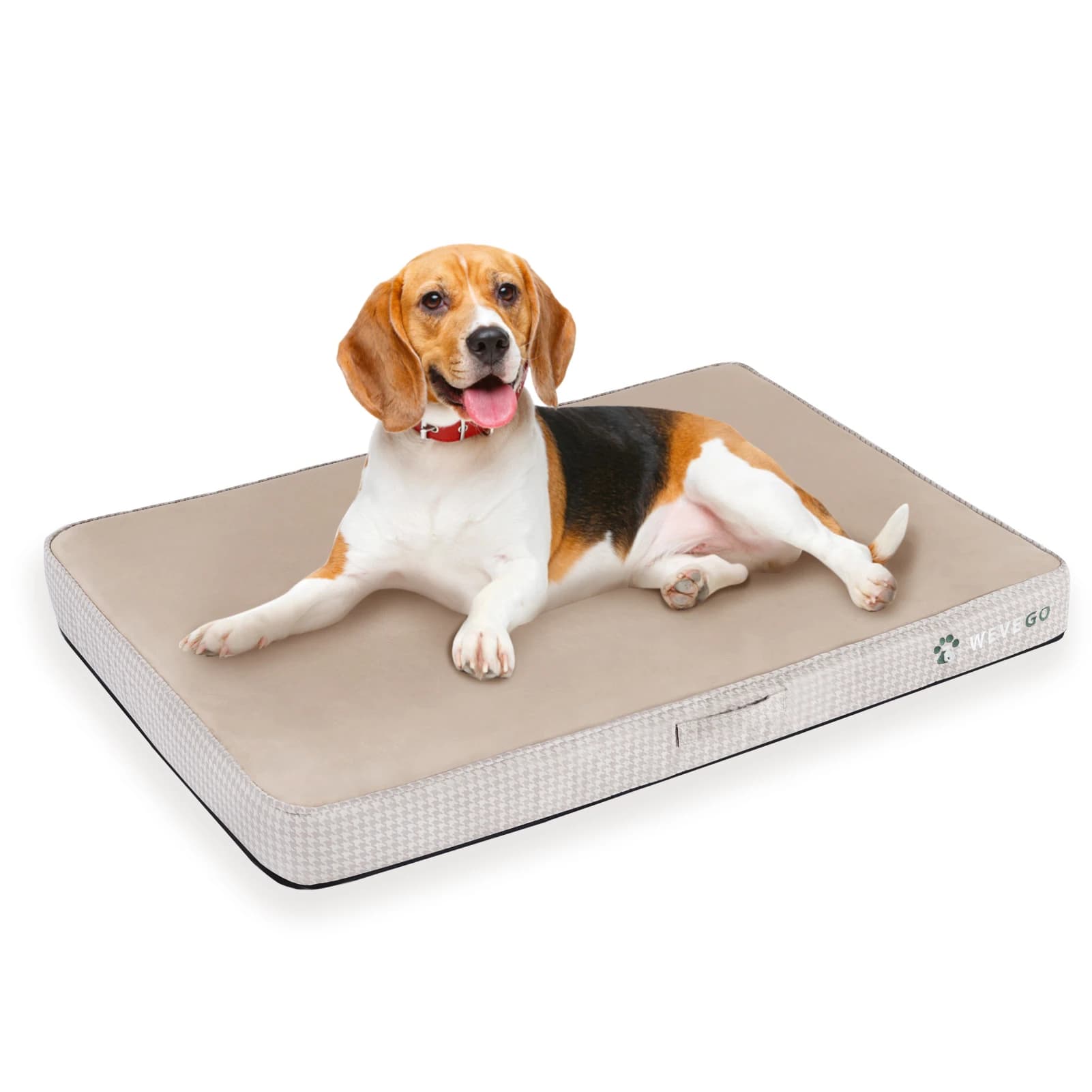 Cuccia per cani grande, cuccia per cani ortopedica con supporto in Memory Foam in Gel spesso, tessuto in flanella resistente con copertura rimovibile e impermeabile
