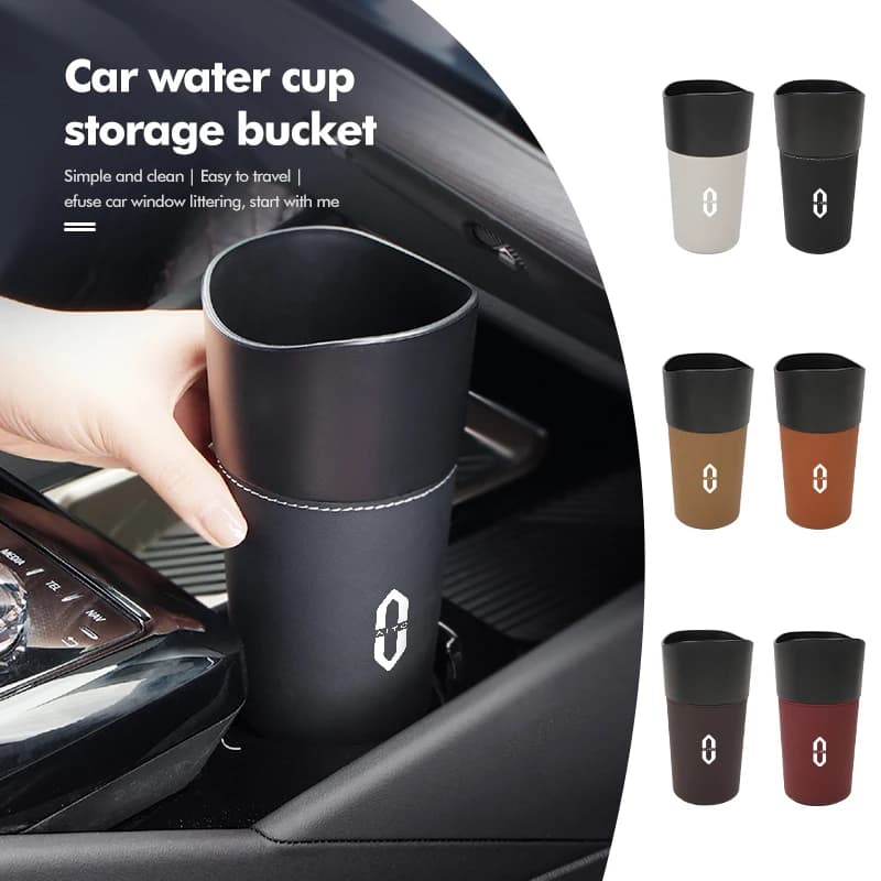 Parti della benna sanitaria del secchio di stoccaggio della tazza dell'automobile della pattumiera dell'automobile per Aito M5 M7 2022 2023